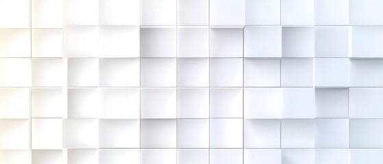 A white background with white squares