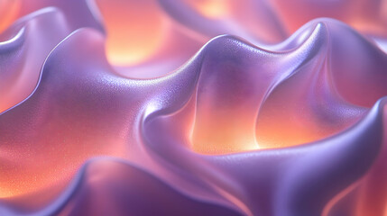 Obraz premium Abstract draped fabric, soft colours, close-up