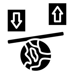 Trade Deficit Icon