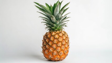 Fototapeta premium Pineapple on White Background