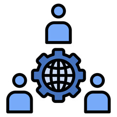Outsourcing Problems Icon