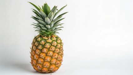 Pineapple on White Background