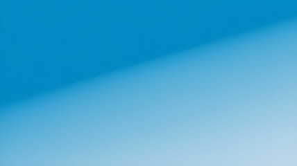 Obraz premium Minimalistic clear blue sky background with gradient tones, perfect for nature, weather, summer, and peaceful designs, offering ample copy space for creative projects.