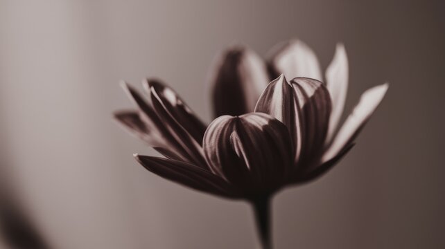 Shadow and Light on Flower: Blurred Background Detail half-shadowed, half-lit flower background Natural Lighting 
