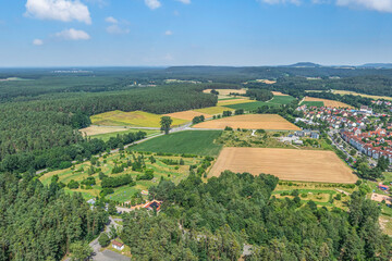 Sommer in Mittelfranken rund um Pleinfeld am Großen Brombachsee