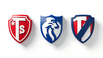 casting shadows creates realistic icons sports teams like tsg hoffenheim various backgrounds including white