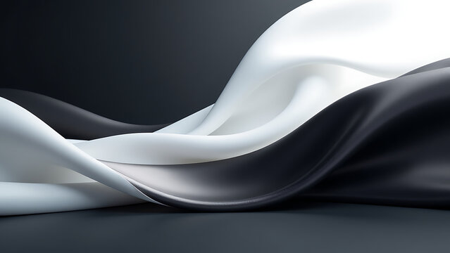 oth gradient background black white silk abstract lines soft lighting visually appealing effect creative design