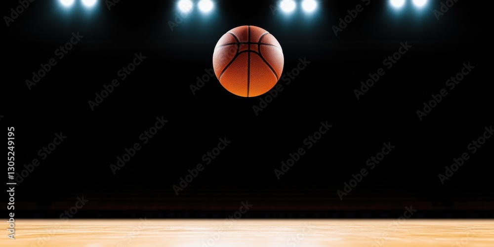Aufkleber high-performance basketball dynamics cinematic sports tech visualization capturing athletic precisio