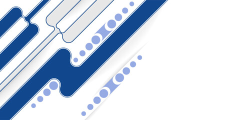 Fototapeta premium blue abstract background with red diagonal lines. modern vector illustration. eps 10