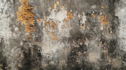 Gray and Brown Weathered Concrete Wall Texture