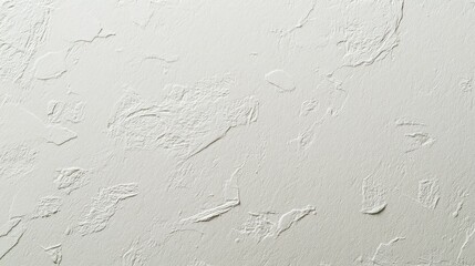 Close-up View of Textured White Wall Surface with Subtle Indentations and Variations Highlighting Depth and Dimension for Interior Design and Decor Use
