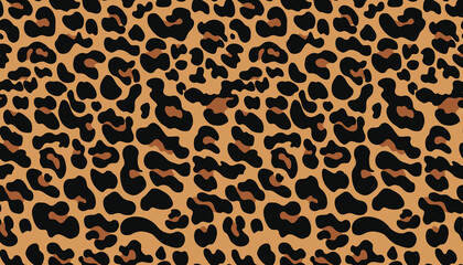 
leopard cat skin texture, seamless clothing print