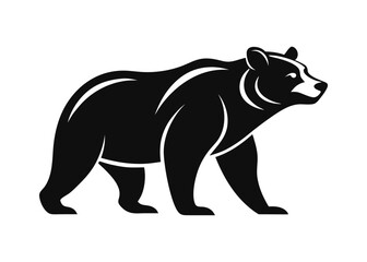 Black Bear Silhouette – Wildlife Vector Illustration