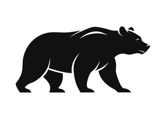 Black Bear Silhouette – Wildlife Vector Illustration