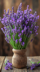 Fototapeta premium fresh lavender flowers