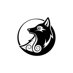 black cat silhouette