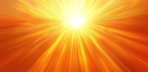 Radiant Orange Light