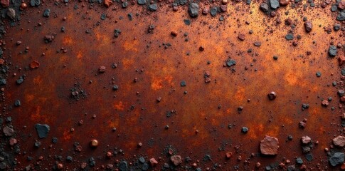 Abstract steel texture, deep scratches & rust Reddish-brown patina , pattern, rough