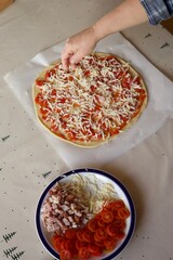 pizza making process