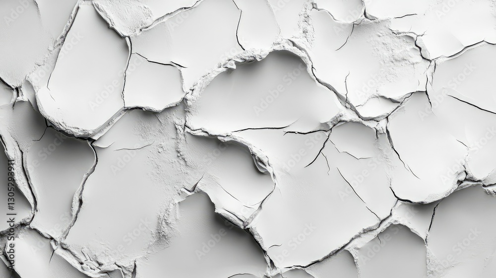 Poster abstract textured background with cracked white surface featuring unique patterns and details suitab