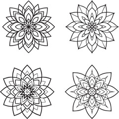 Detailed and Relaxing Mandala Coloring Pages for Meditation, Creativity, and Home Decor
