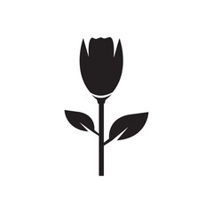 
beautiful black rose flower design