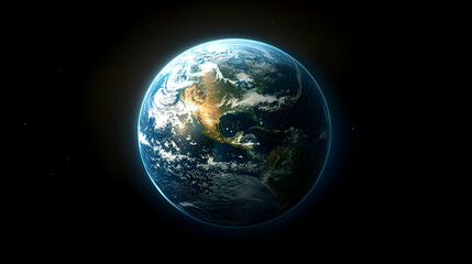Fototapeta premium Earth in Space