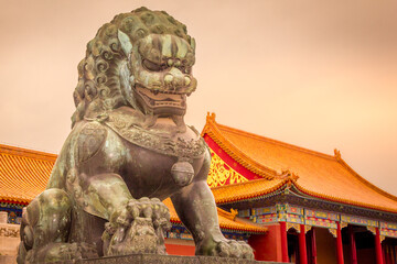 The Palace Museum in the Forbidden City, China