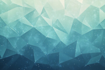 Obraz premium abstract geometric background with a polygonal mesh and dots,