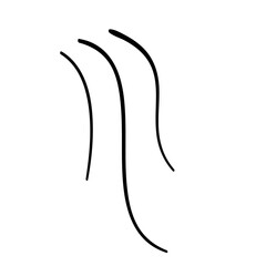 vector illustration of a silhouette of a horse