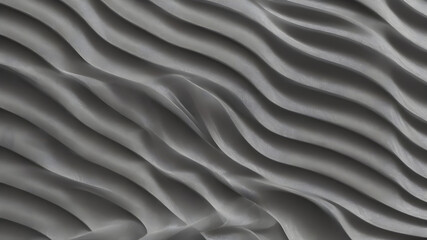 Obraz premium Artifical generated grey wave design background. Abstract background wavy lines background