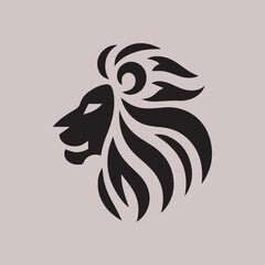 vector illustration of a lion