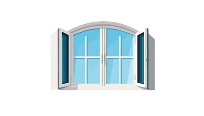 Window Vector Illustration on Transparent Background