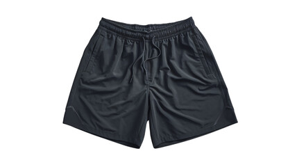 Black Tactical Bulletproof Vest with Pouches and Straps for Protection isolated on transparent background