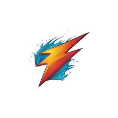 3d flash logo design