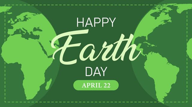 Happy Earth Day 22nd April Celebrates Our Planet