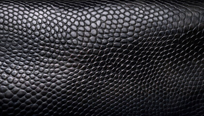 black reptile skin background