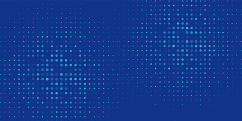 Blue Tech Finance Fintech Background Abstract Pixel Pattern.