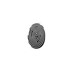 3d fingerprint logo