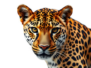Obraz premium Majestic Leopard Close-Up