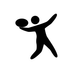 American football player icon