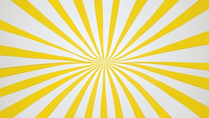 Obraz premium Vibrant radial sunburst pattern