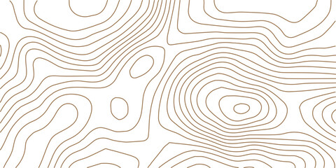 Abstract Topographic Pattern Banner Background, geographic line map with elevation assignments. Modern design background with wavy pattern. Paper texture Imitation of a geographical map shades.