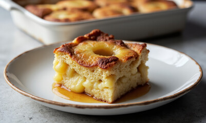 Pineapple Bread Pudding