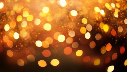 abstract orange and yellow light bokeh background bokeh backgrounds color gold