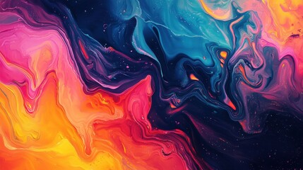 Fototapeta premium Abstract colorful 4k wallpaper.