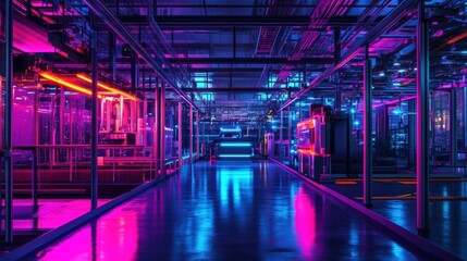 Artificial Intelligence Controlled Robotic Factory,