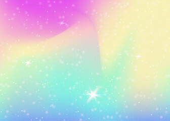 Kawaii Gradient. Purple Rainbow Hologram. Girl Background. Holographic Cosmic Invite. Pink Pastel Pattern. Lilac Mystical Invitation. Fairy Backdrop. Dream Kawaii Gradient.