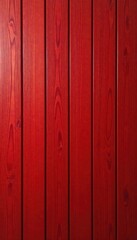 Fototapeta premium Vertical red hardwood planks, rich grain texture Blank space , hardwood texture, backdrop, red wood paneling