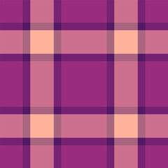 Elegant purple and peach plaid pattern.  Perfect for textile design, website backgrounds, or fashion projects. This soft, sophisticated design evokes feelings of warmth and style.